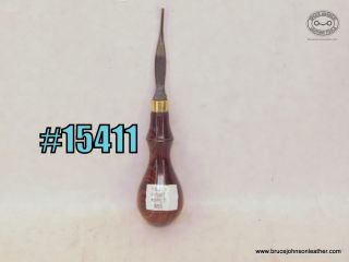 15411 – Horse Shoe Brand Tools #2 patent leather tool/free hand stitch groover - $65.00