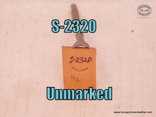 S-2320 - Unmarked lined and scalloped veiner, 1-2 inch – $20.00.