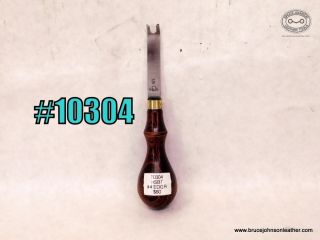 10304 – Horse Shoe Brand Tools #5 Western bent toe edger – $60.00.