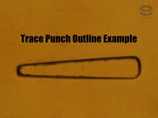 Trace punch.outline example