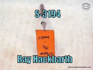 SOLD - S-3194 – Ray Hackbarth #890-H smooth figure carving type beveler – $50.00.