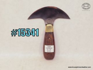 SOLD - 15341 – CS Osborne Newark marked head knife, 4-1/4 inches wide and tips – $125.00.