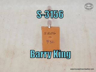 S-3156 – Barry King smooth beveler 5-32 inch wide – $20.00.eler, 5-32 inch wide – $20.00.