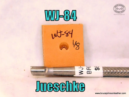 WJ-84 – Jueschke border stamp, 1-8 inch wide at base – $60.00.