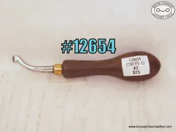 12654 – CS Osborne #2 single-line creaser – $25.00.