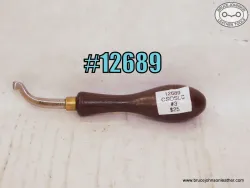 12689 – CS Osborne #3 single-line creaser – $25.00.