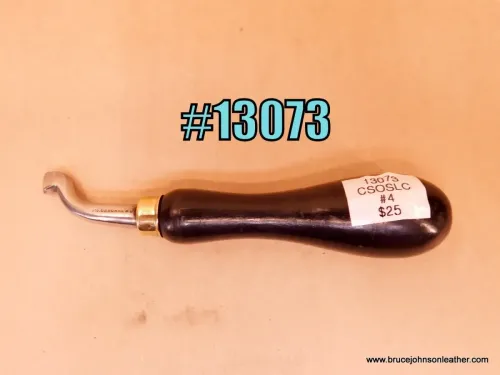 13073 – CS Osborne #4 single line creaser – $25.00