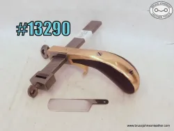 13290 – CS Osborne brass frame Newark marked draw gauge – $150.00