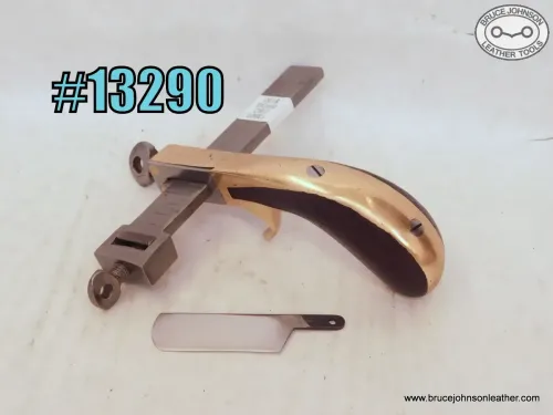 13290 – CS Osborne brass frame Newark marked draw gauge – $150.00