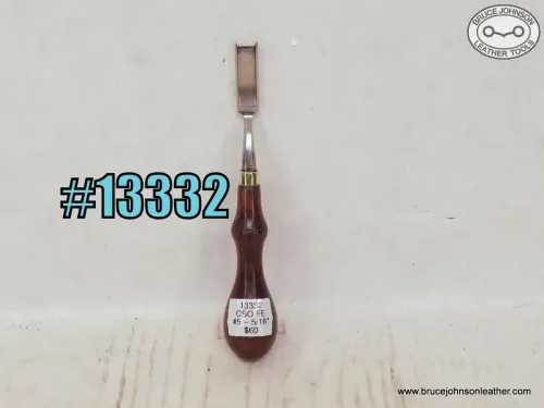 13332 – CS Osborne #5 French edger, 5-16 inch of cut – $60.00