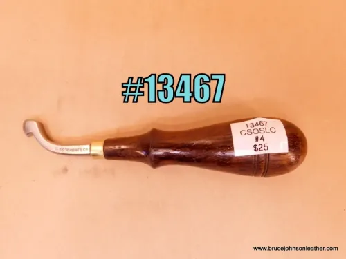 13467 – CS Osborne #4 single line creaser – $25.00.