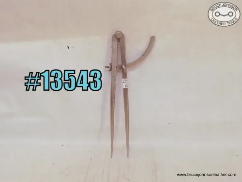 13543 – Lowentraut 10 inch wing dividers – $25.00.