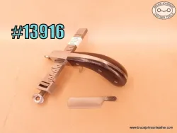 13916 – CS Osborne wooden handle draw gauge, 4 inch bar – $125.00.