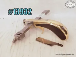 13932 – CS Osborne brass and rosewood handle draw gauge – $150.00.