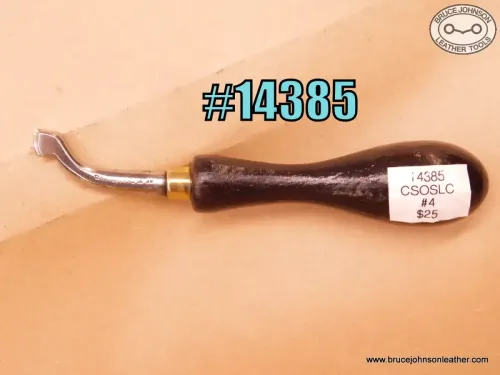 14385 – CS Osborne #4 single line creaser – $25.00
