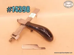 14398 – CS Osborne cast metal handle draw gauge – $65.00.