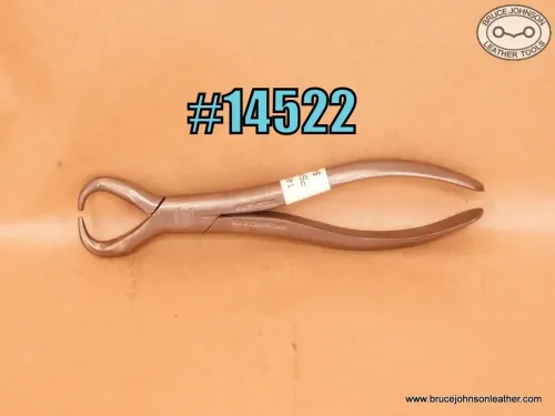 14522 – CS Osborne pad screw pliers – $45.00.