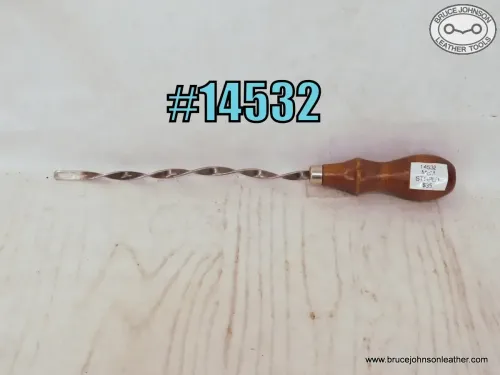 14532 – McMillan spring steel spiral lace puller – $35.00.