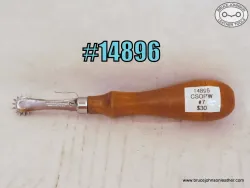 14896 – CS Osborne #7 pricking wheel – $30.00