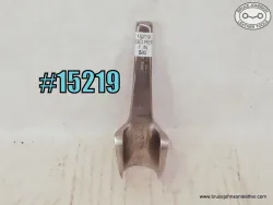 15219 – CS Osborne 1 inch round end punch – $80.00