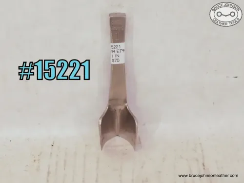 15221 – Weaver 1 inch English point punch – $70.00.