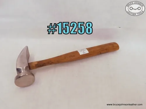 15258 – V and B cobbler hammer, 16 ounce – $35.00.