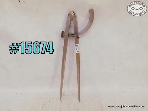 15674 – CS Osborne 8 inch wing dividers – $30.00