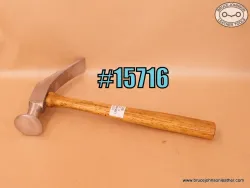 15716 – Unmarked cobbler hammer, 11 ounces – $35.00.