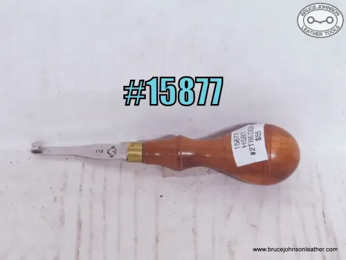 15877 – Horse Shoe Brand Tools #2 turnback edger for tight curves – $55.00.