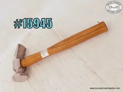 15945 – English cobbler hammer, 13 ounce – outstanding condition – $75.00.