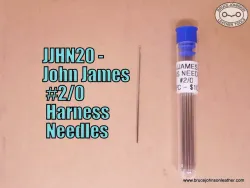 JJHN20 – John James #2-0 harness needle's, 2-5/16 inch – 10 pieces – $10.00