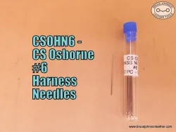 CSOHN6 - CS Osborne #6 harness needles, 1-9/16 inch - 10 pieces - $8.50.