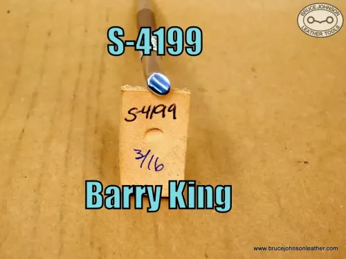 SOLD - S-4199 – Barry King undershot-lifter, 3/16 inch – $25.00.