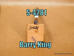 S-4281 – Barry King geometric stamp, 3/16 inch – $45.00.