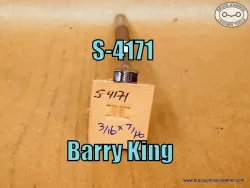 S-4171 – Barry King rope center basket stamp, 3/16 X 7/16 inch – $45.00.