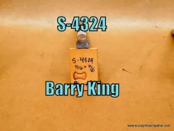 S-4324 – Barry King geometric stamp, 5/16 X 7/16 inch – $45.00.