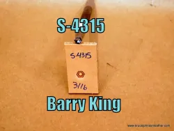 S-4315 – Barry King hexagonal geometric stamp, 3/16 inch – $45.00