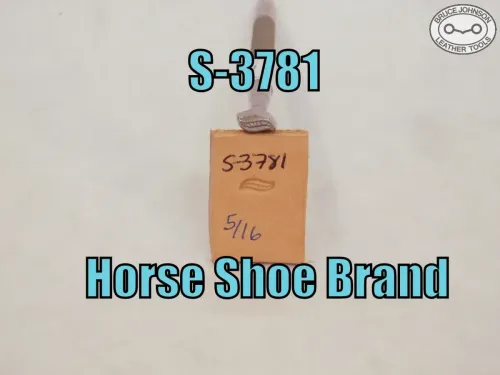 SOLD - S-3781 – Horse Shoe Brand Tools rope stamp, 5/16 inch – $60.00