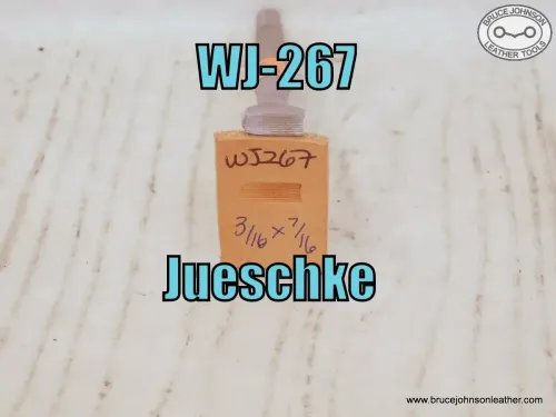 WJ-267 – Wayne Jueschke flower center beveler, 3/16 X 7/16 inch – $70.00.