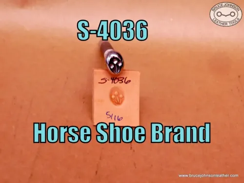 S-4036 – Horse Shoe Brand flower center, 5/16 inch – $80.00.