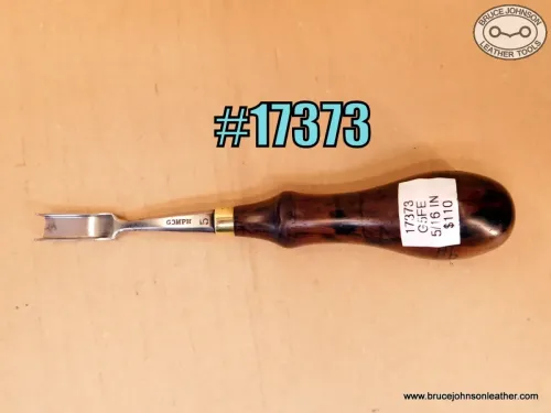 17373 – Gomph #5 French edger, 5/16 inch of cut – $110.00.
