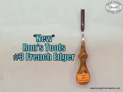 RFE3 - New Ron's Tools #3 French edger, 3/16 inch of cut – $117.00 - in stock