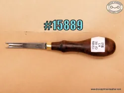 15889 – Gomph #3 round back edger, 3/16 inch of cut – $90.00.