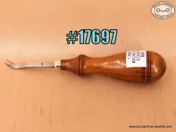 17697 – unmarked #1 Concord edger, 1/16 inch of cut – $90.00.