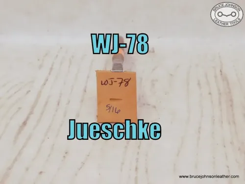 WJ-78 – Jueschke 5/16 inch smooth beveler – $50.00. – In stock