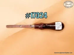 17324 – CS Osborne saddler gouge-carving tool, 3/16 inch wide – $80.00.