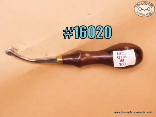 16020 – Gomph #8 over stitch – $60.00.