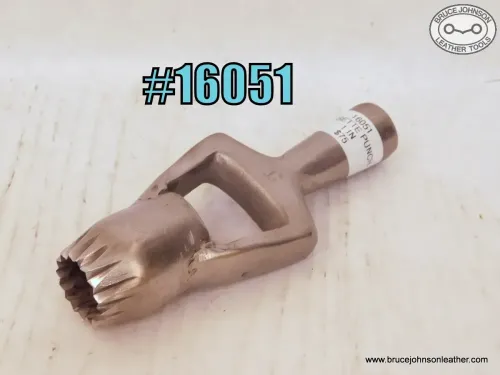16051 – refurbished rosette punch with points, 1 inch – $75.00.