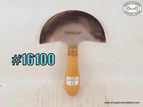 16100 – George Barnsley and Sons 5 inch round knife – $100.00