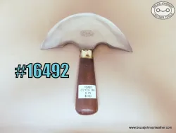 16492 – Clyde round knife, , 6 inches wide – $100.00.